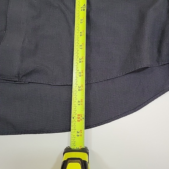 Pierre Cardin Men's Black Dress Button Shirt Size 16-16.5 34/35 - Picture 4 of 7